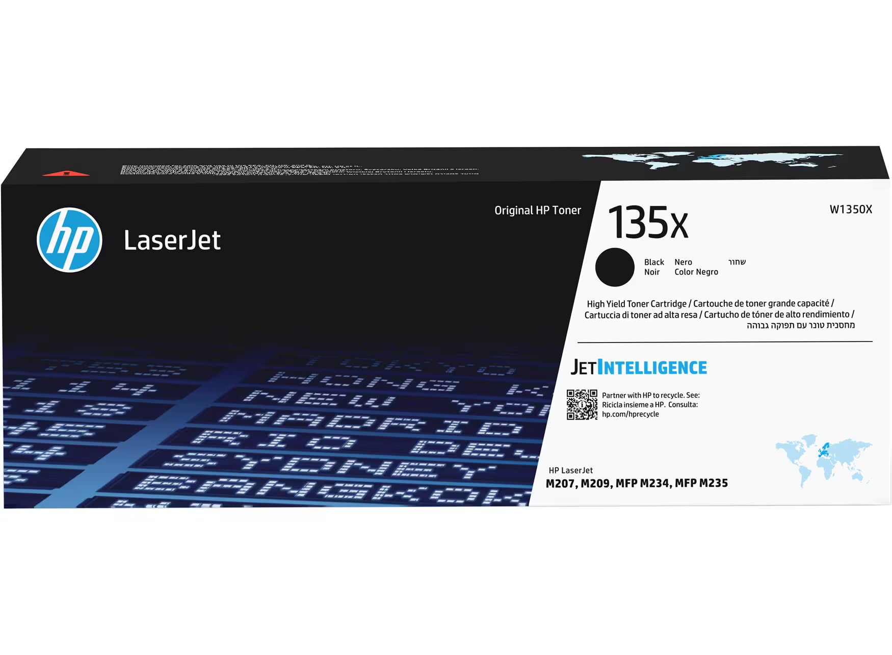 HP 135X Toner Schwarz (W1350X)