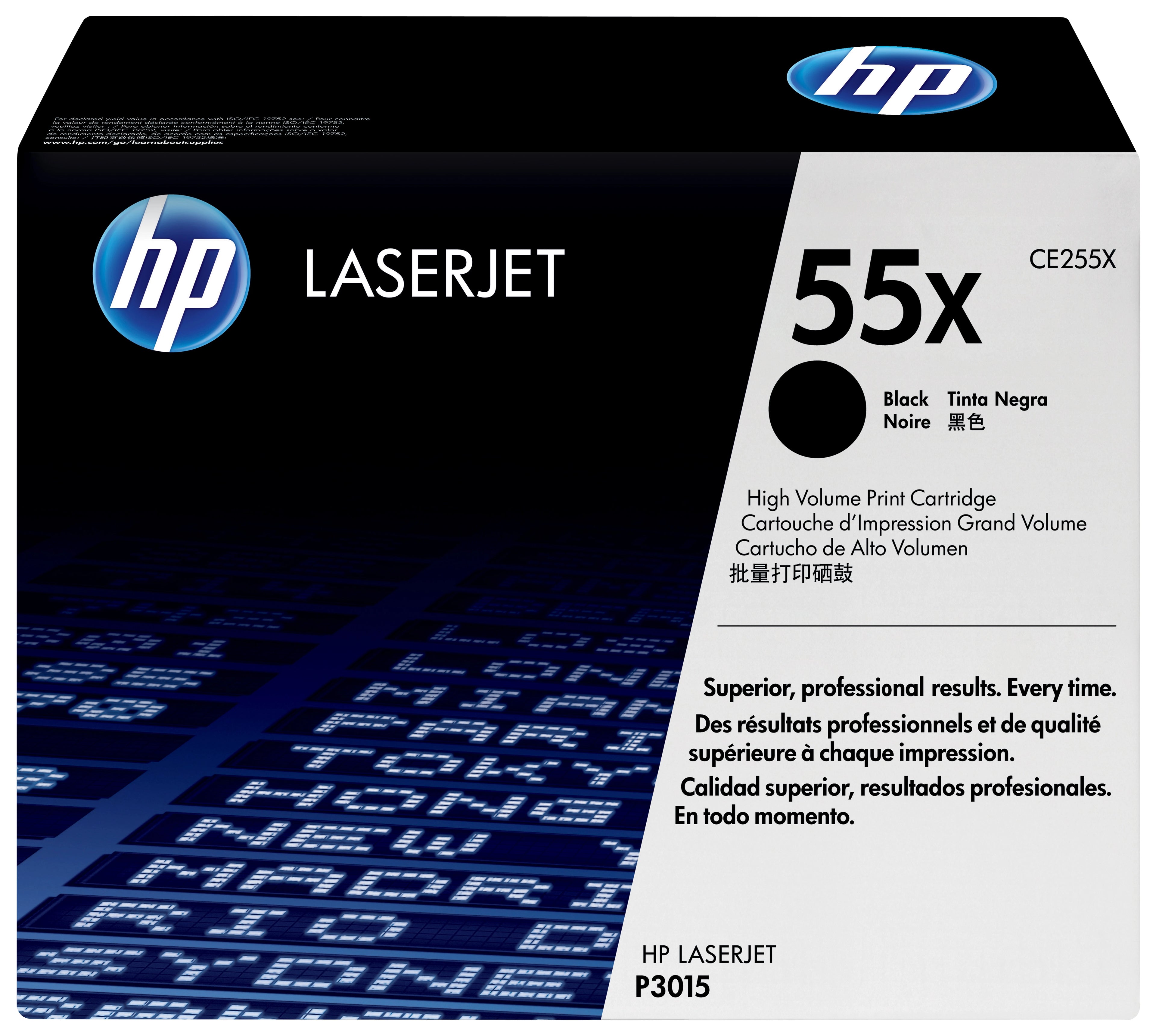 HP 55X Toner Schwarz (CE255X) - Original