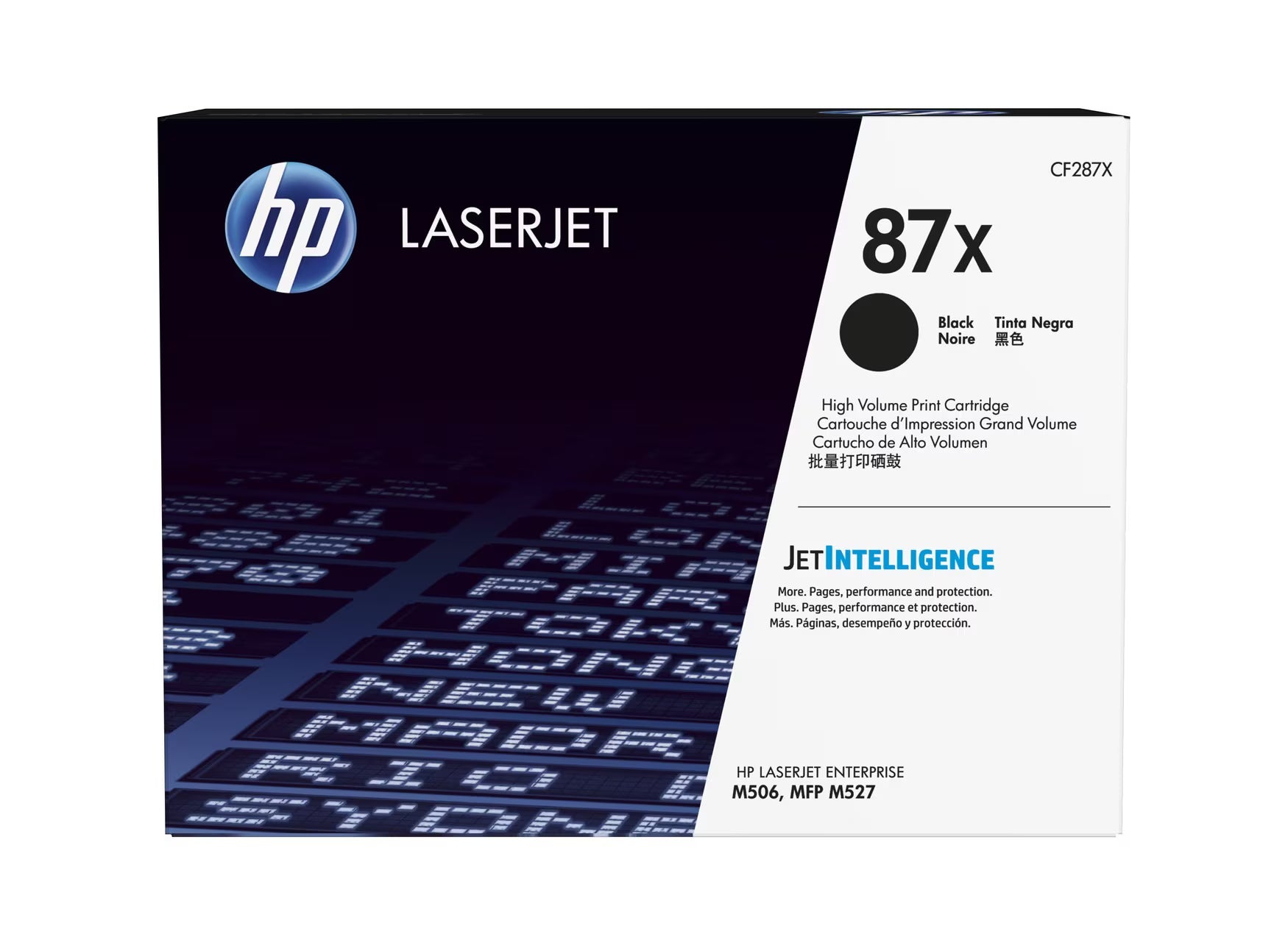 HP 87X Toner Schwarz (CF287X) – Original HP LaserJet Toner