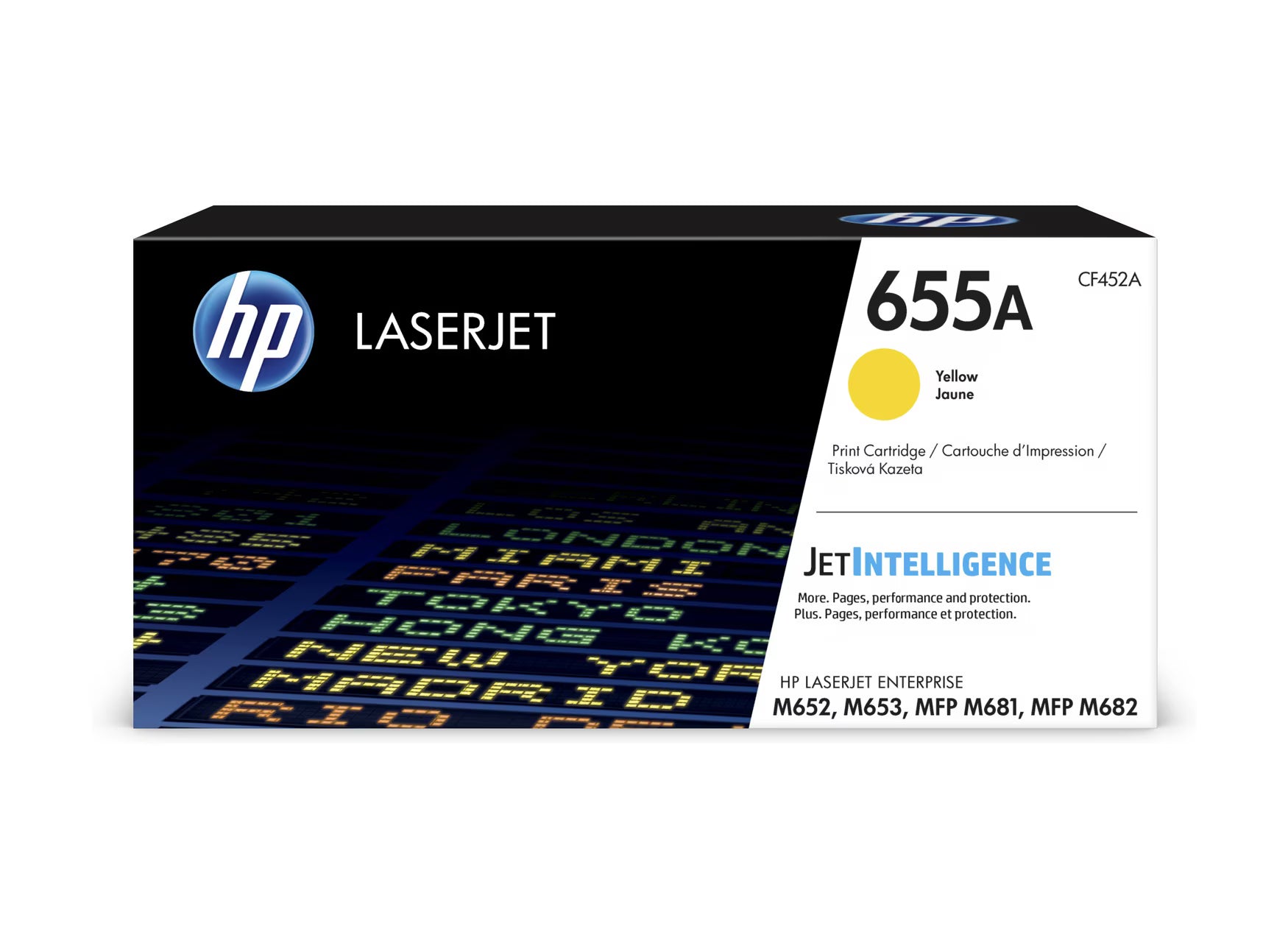 HP 655A Toner Gelb (CF452A)