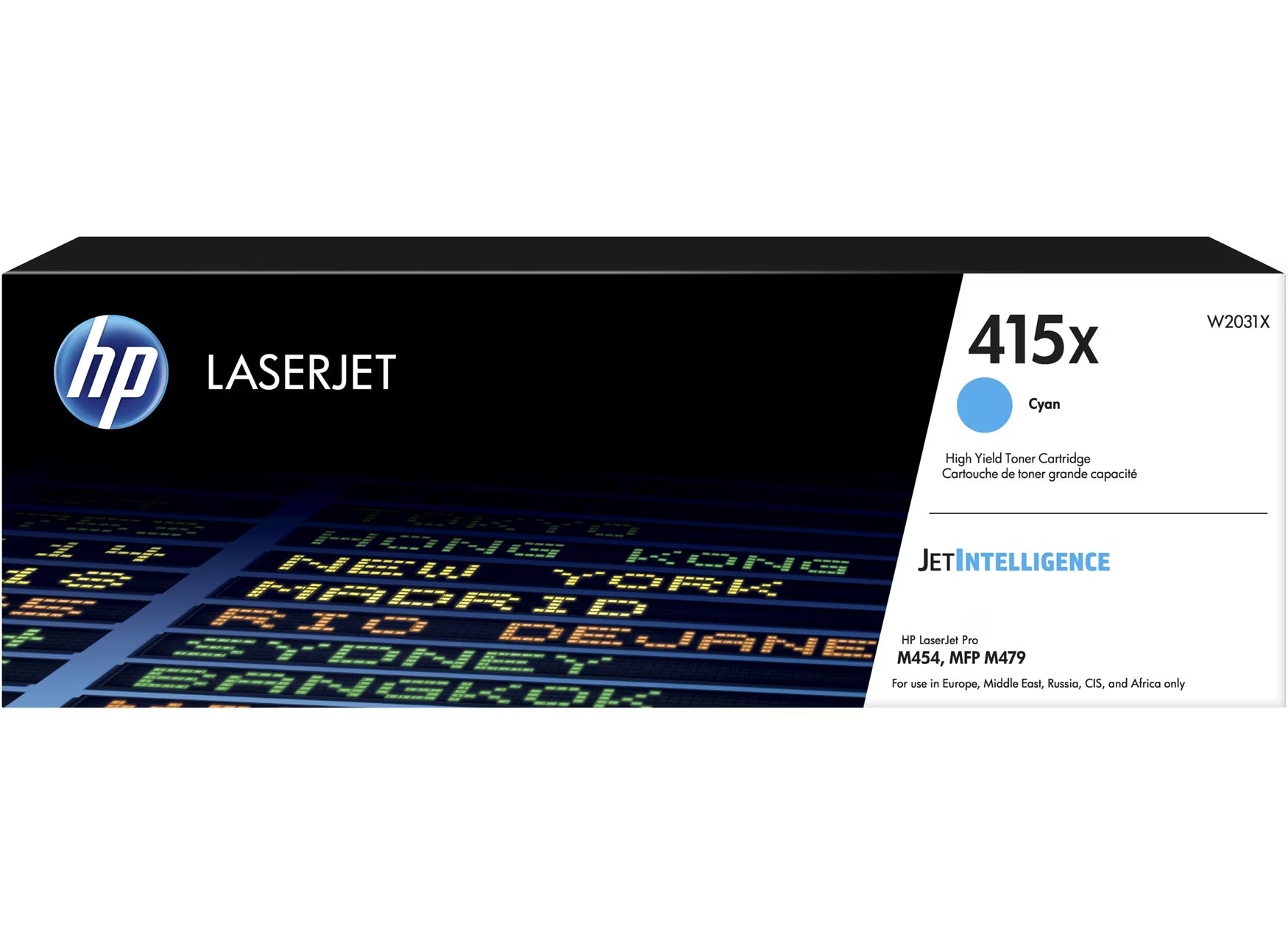 HP 415X Toner Cyan (W2031X)