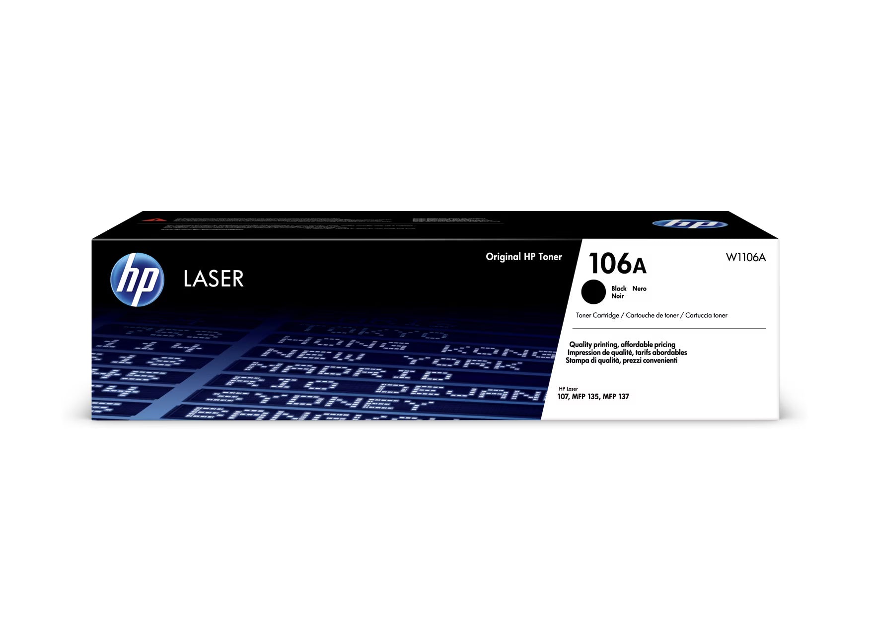 HP 106A Toner Schwarz (W1106A)