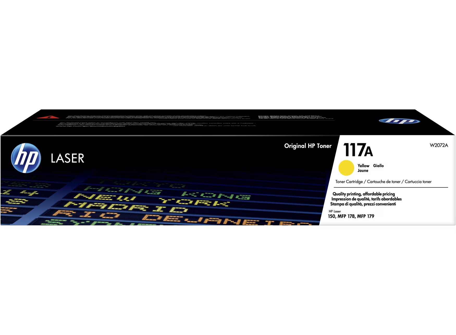 HP 117A Toner Gelb (W2072A)