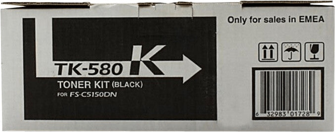 Kyocera TK-580K Toner Schwarz – Original Kyocera
